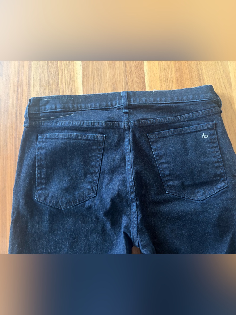 Rag&Bone Slim Fit2 Dark Wash Men’s Jean 34W - Picture 5 of 5